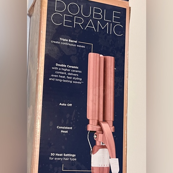 Conair double ceramic like new hair waver with multiple heat settings easy waves - Picture 5 of 10